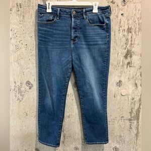 DRIFTWOOD Women's Medium Blue Cropped Jeans